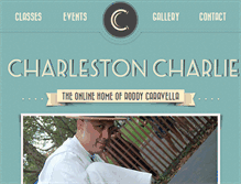 Tablet Screenshot of charlestoncharlie.com